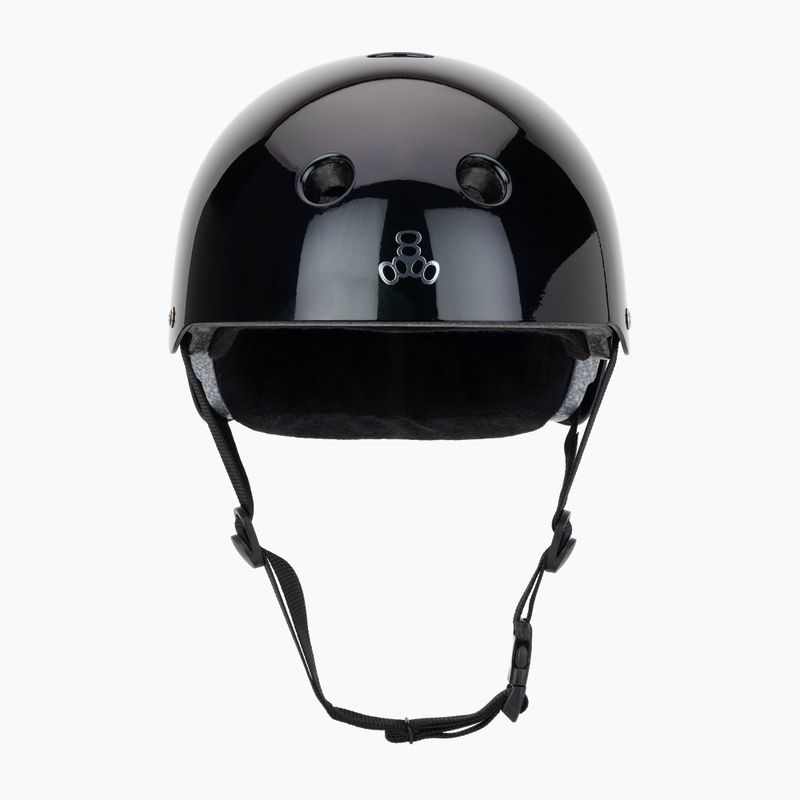 Cască Triple Eight Deep Cover Barbie Skates purple/green 2