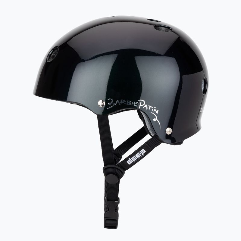 Cască Triple Eight Deep Cover Barbie Skates purple/green 3