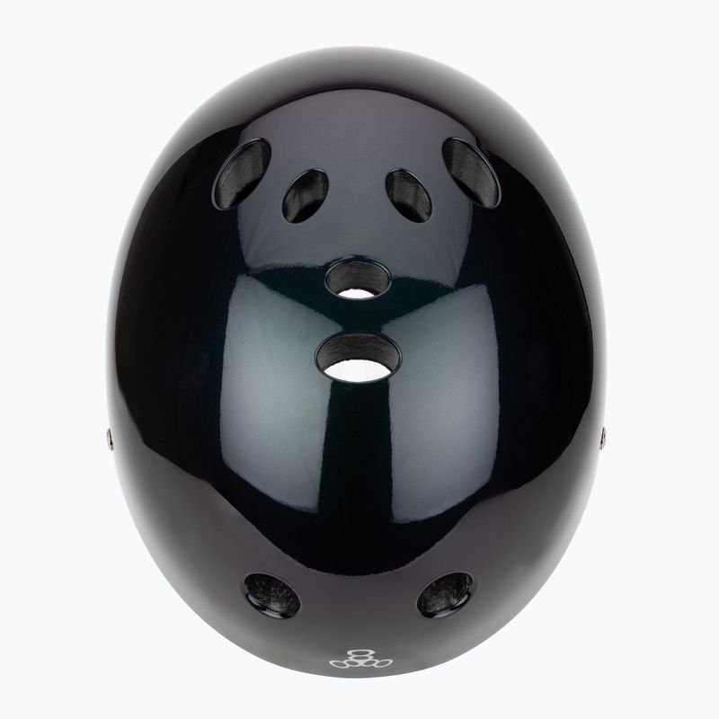 Cască Triple Eight Deep Cover Barbie Skates purple/green 6