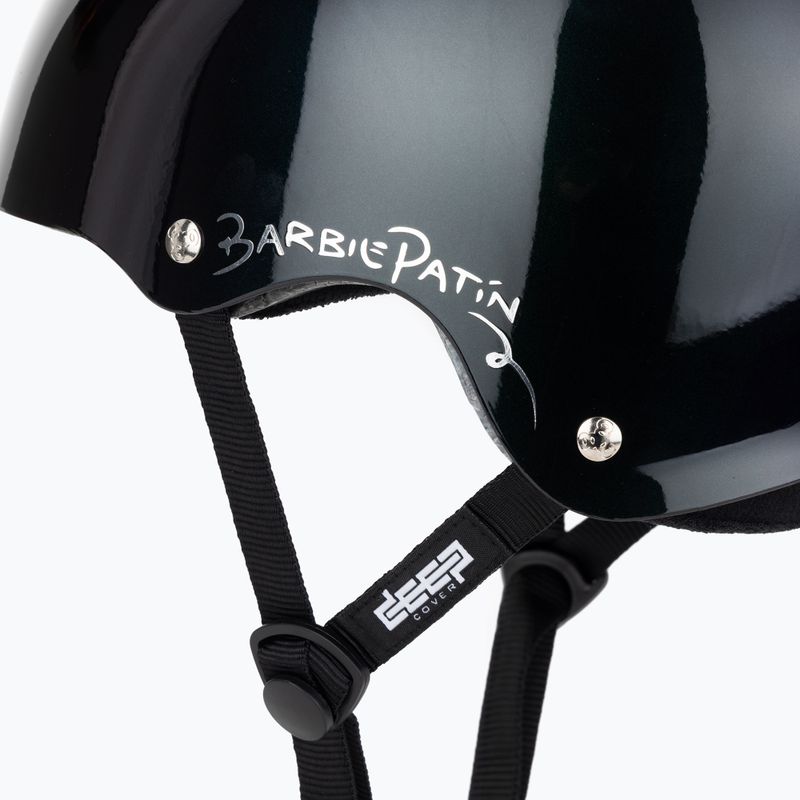 Cască Triple Eight Deep Cover Barbie Skates purple/green 7