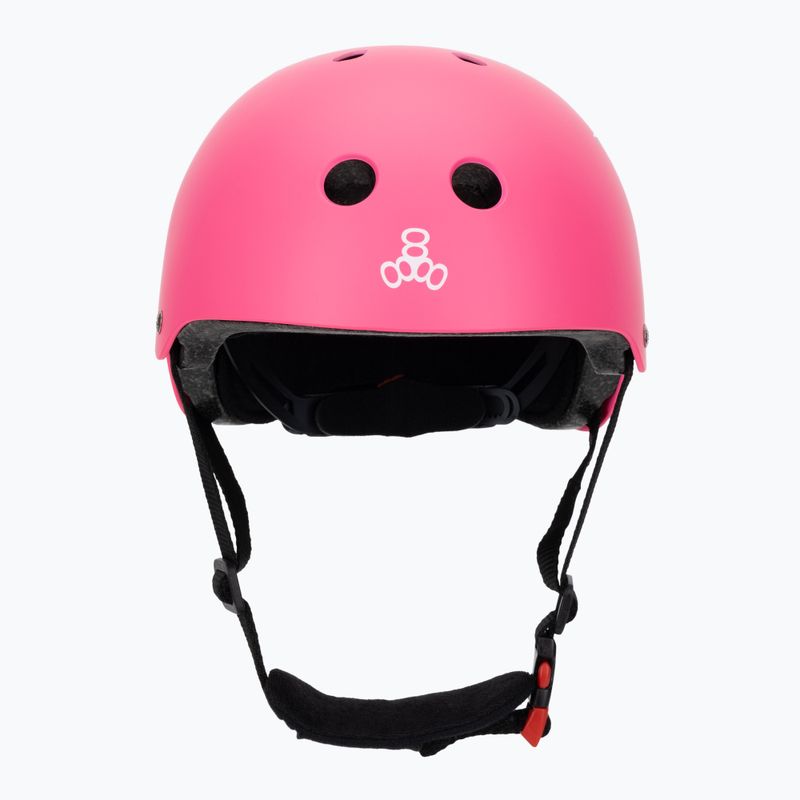 Cască pentru copii Triple Eight Youth Lil 8 Staab neon pink 2