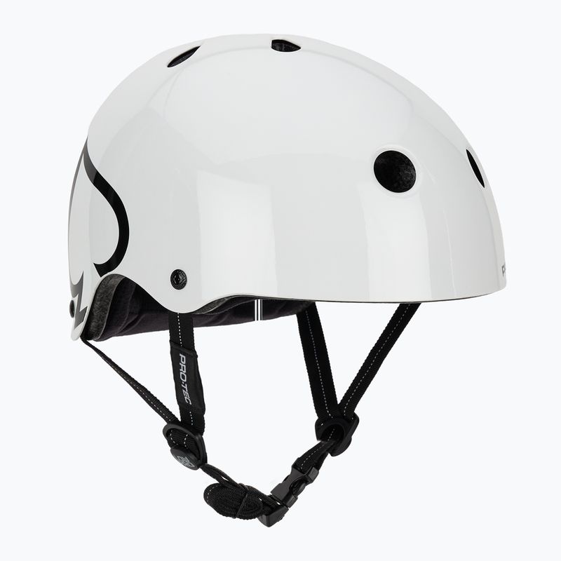 Cască Pro-Tec Low Pro gloss white