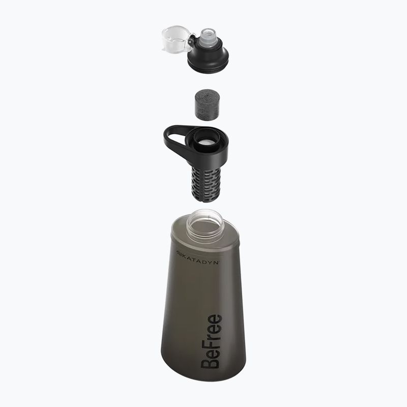 Sticlă turistică cu filtru Katadyn BeFree Filter 1 l black edition 5