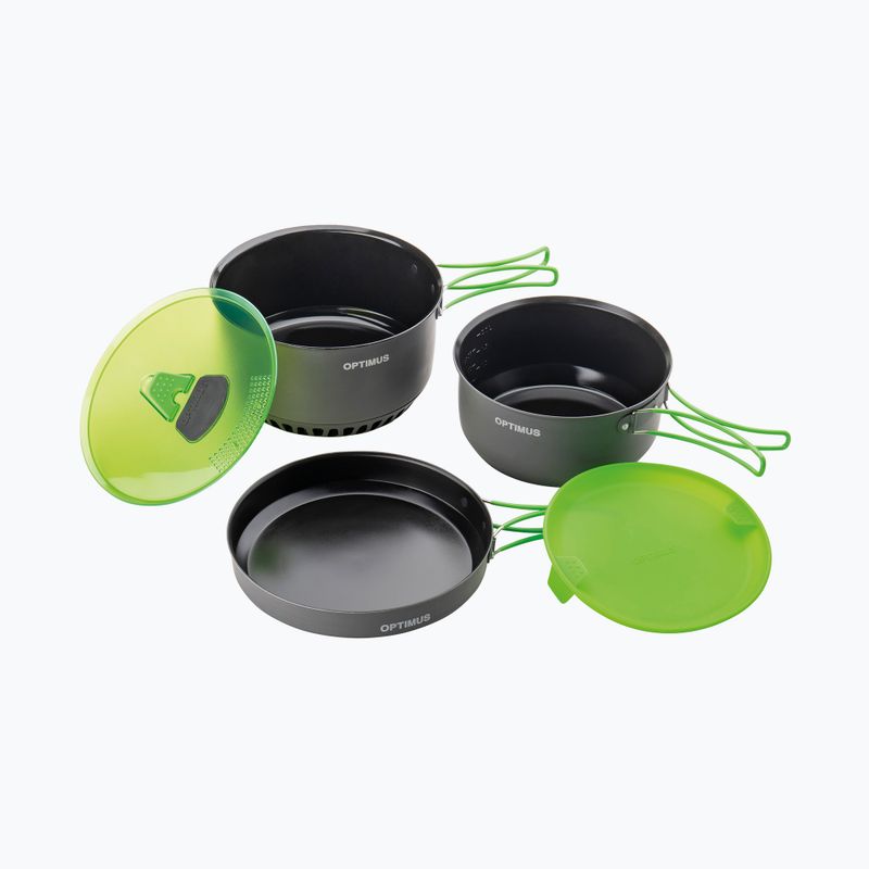 Set de articole de călătorie Optimus Terra Camp 4 Pot Set 2
