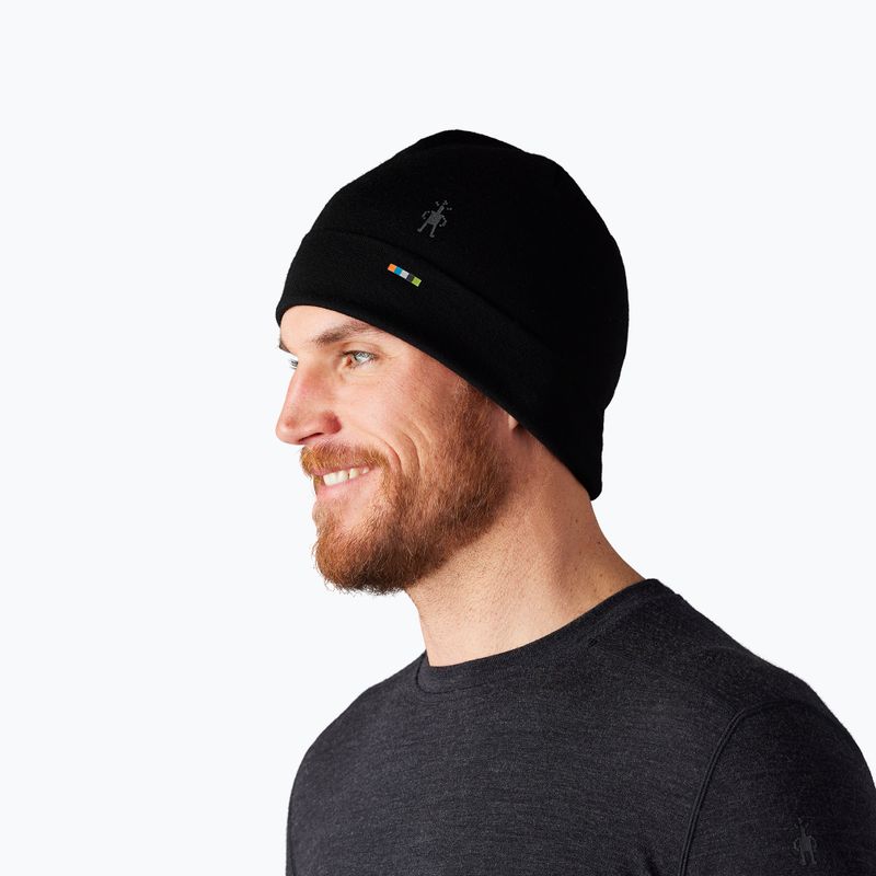 Smartwool Merino Merino Reversible Cuffed cap negru 7