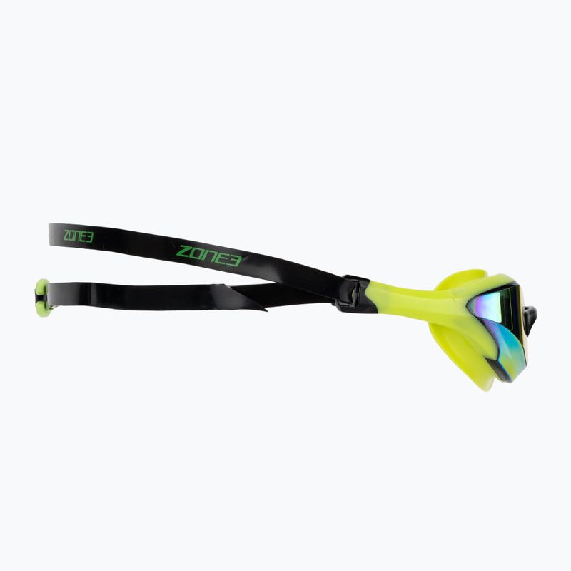 Ochelari de înot ZONE3 Volare Streamline Racing lime/black 3
