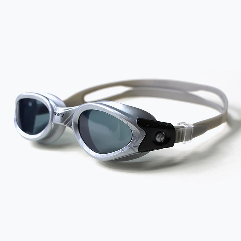 Ochelari de înot ZONE3 Apollo Swim silver/black/tinted blue