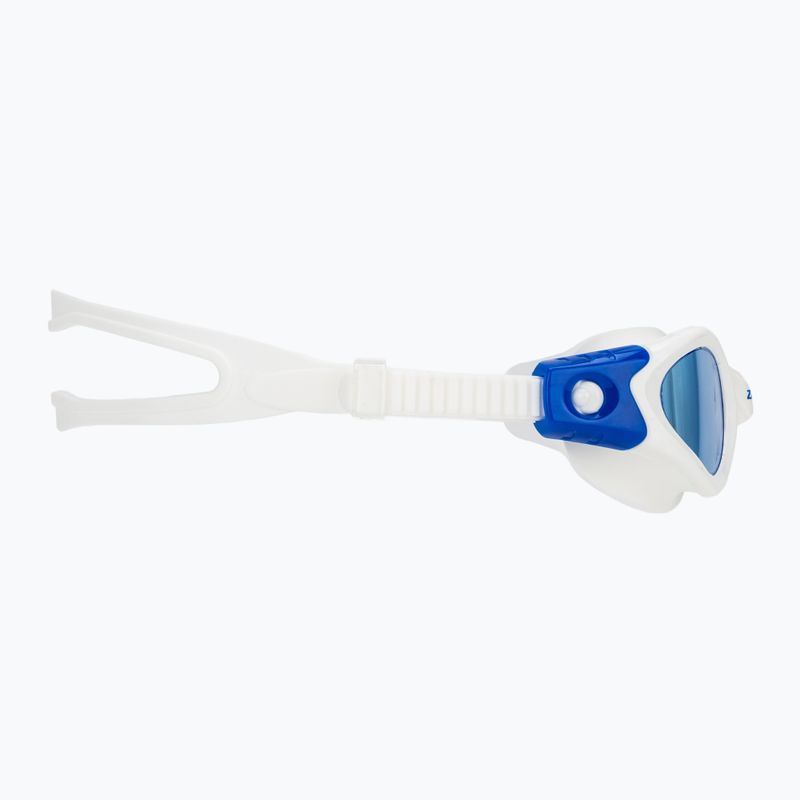 Ochelari de înot ZONE3 Apollo Swim white/blue/tinted blue 3