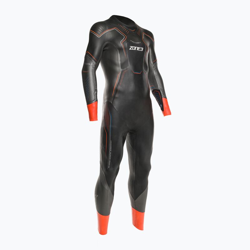 Costum de triatlon pentru bărbați Zone3 Vanquish negru WS19MVAN101