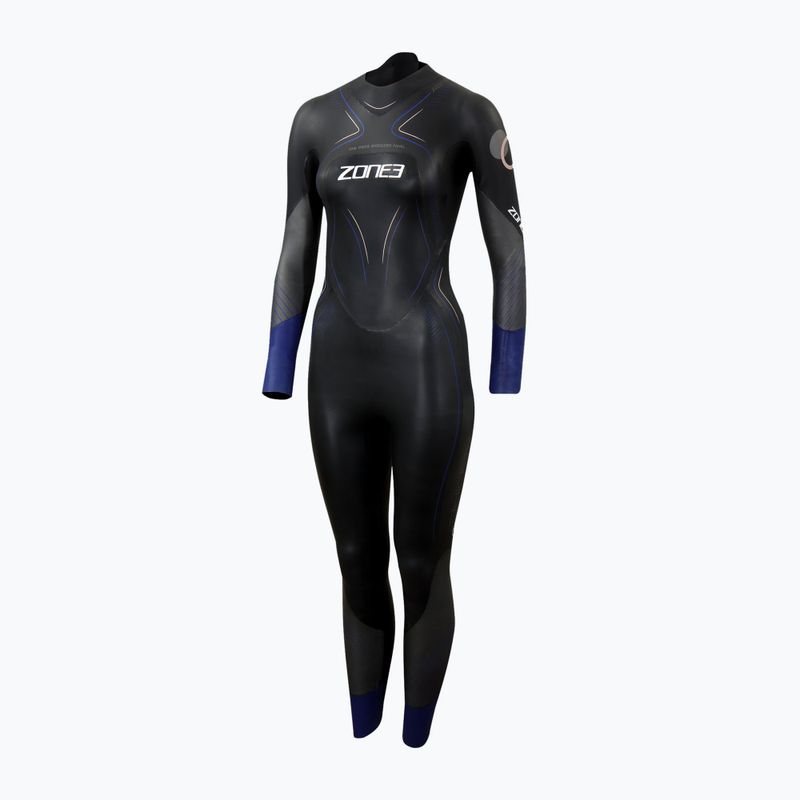 Costum de triatlon pentru femei Zone3 Aspire negru WS19WASP101