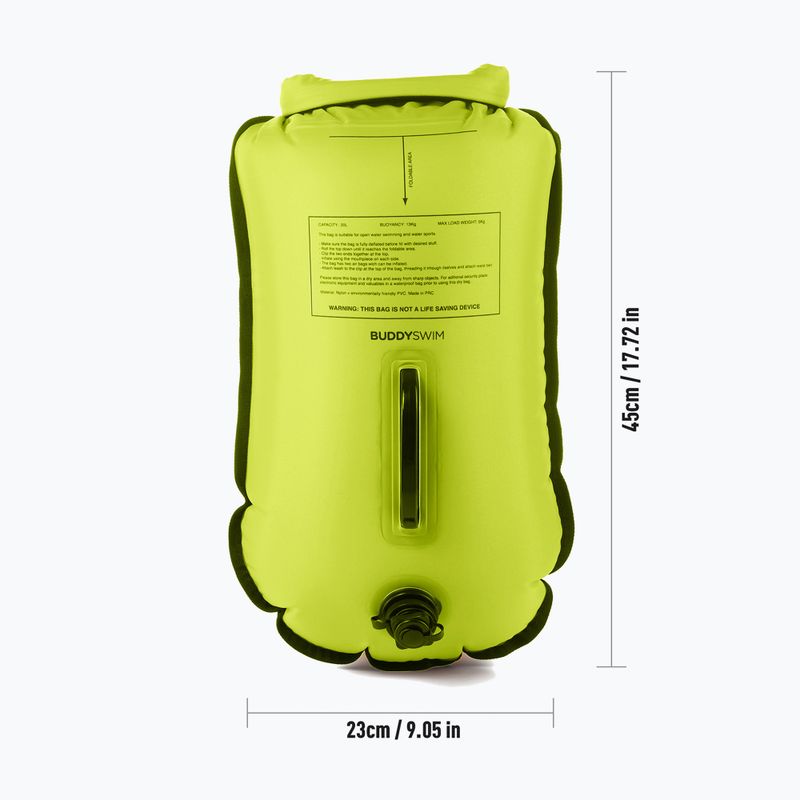 Geamandură BuddySwim CSW Dry Bag 20 l yellow 3