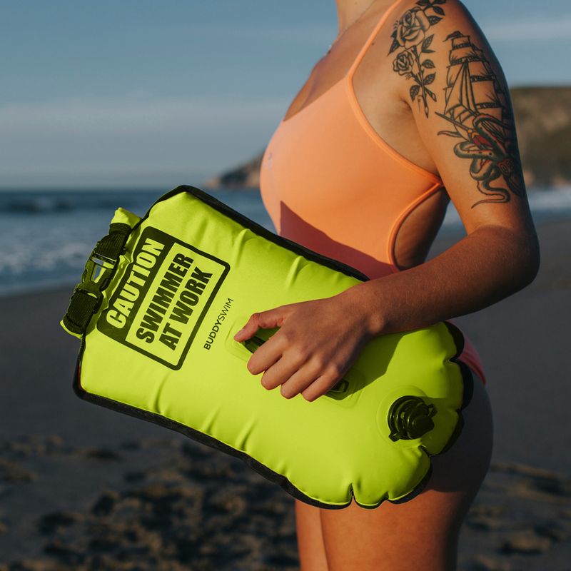 Geamandură BuddySwim CSW Dry Bag 20 l yellow 4