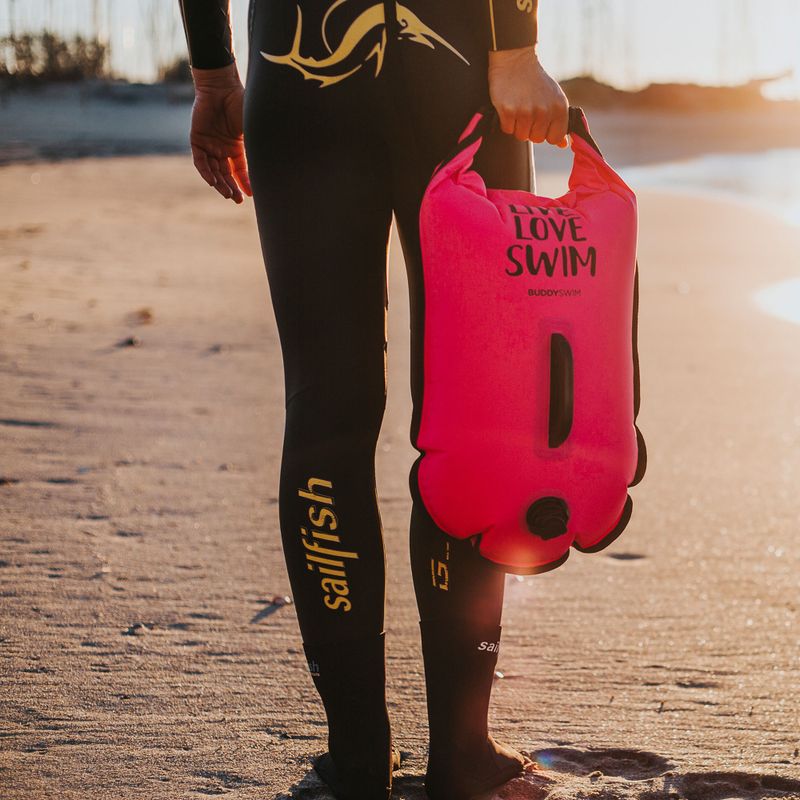 Geamandură BuddySwim CSW Dry Bag 20 l pink 5
