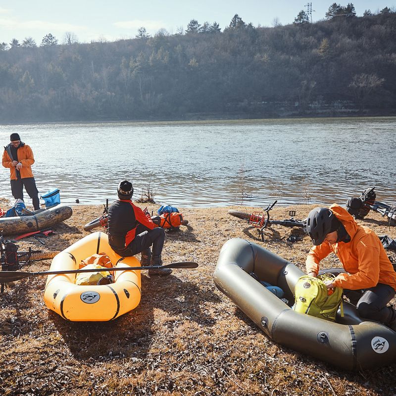 Deck pontoon Pinpack Pinpack Packraft Amundsen II verde închis 6