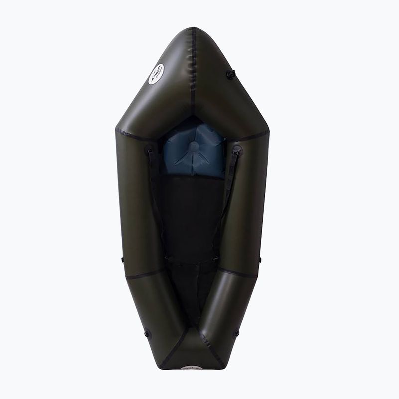 Punte deschisă ponton Packraft Amundsen II verde Packraft Amundsen II