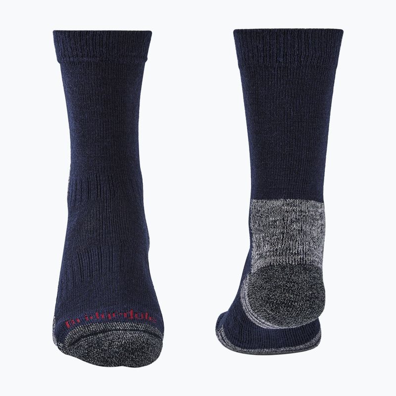 Șosete pentru bărbați Bridgedale Lightweight Merino Performance Boot Original navy/grey 2