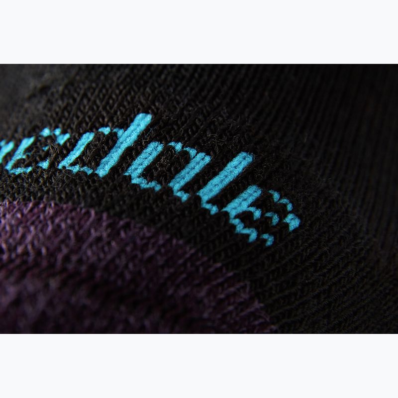 Șosete pentru femei Bridgedale Lightweight Merino Performance Boot Original black/purple 3