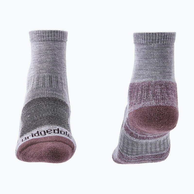 Șosete pentru femei Bridgedale Lightweight Merino Performance 3/4 Crew Original heather/damson 2