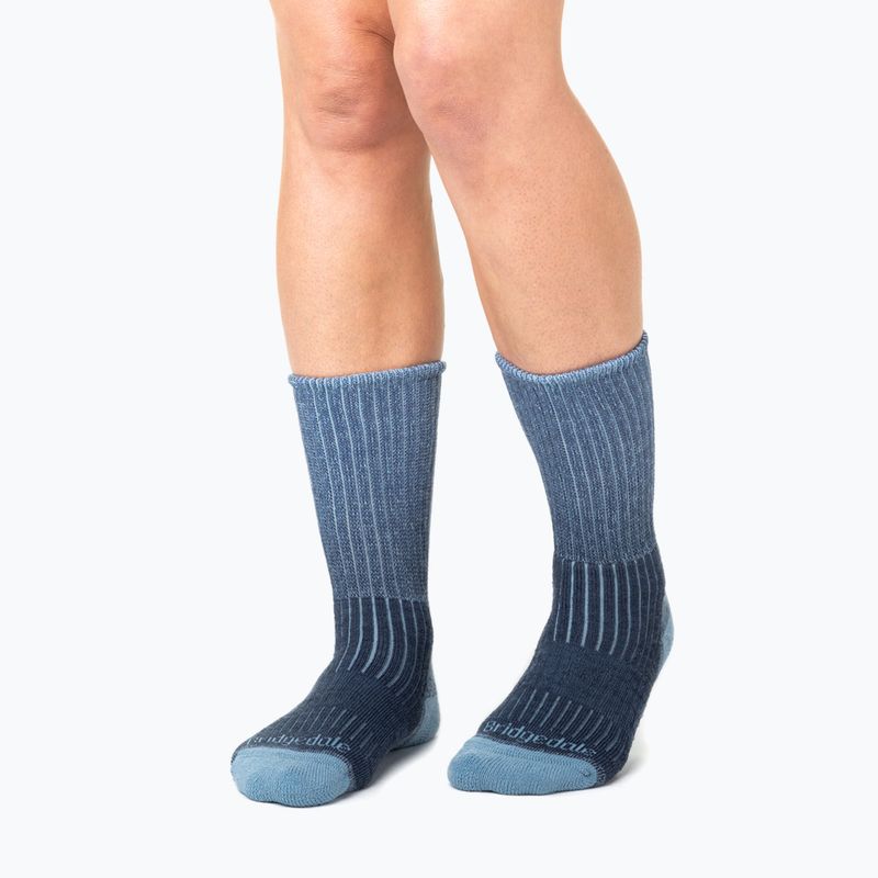 Șosete pentru femei Bridgedale Midweight Merino Comfort Boot Original blue 5