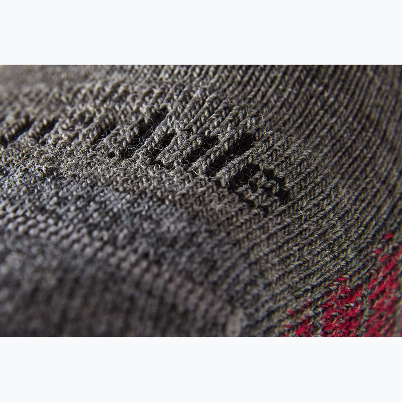 Șosete pentru bărbați Bridgedale Lightweight Merino Performance Boot Original grey heather 3