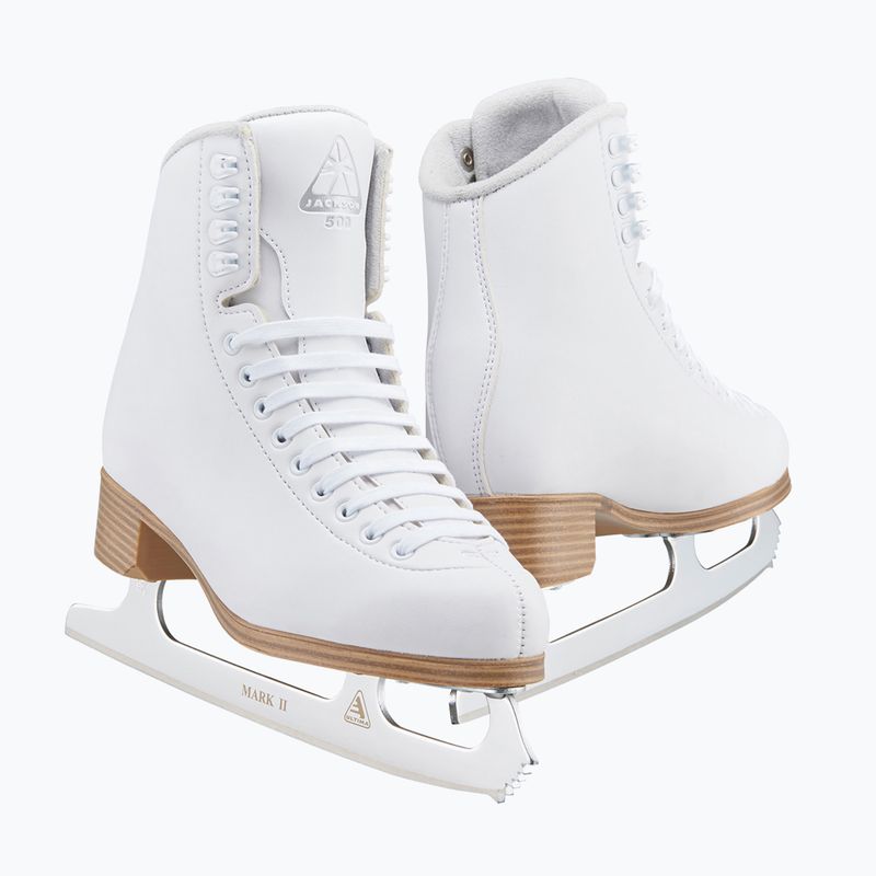 Patine artistice pentru femei Jackson Classic 500 Ultima Mark I Blade white 7