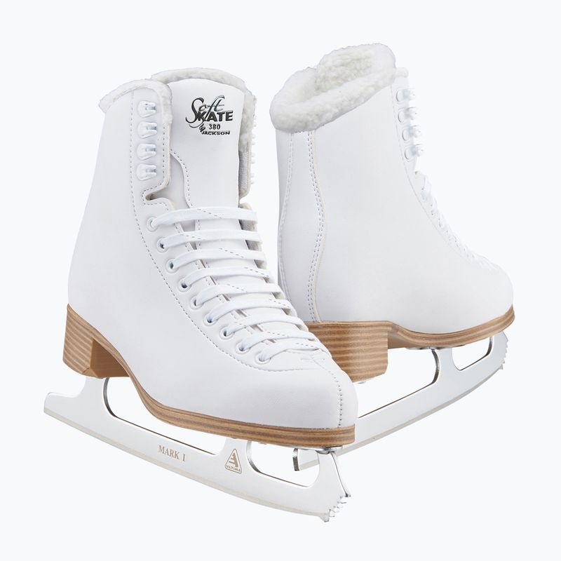Patine artistice pentru femei Jackson Classic 380 Ultima Mark I Blade white 9