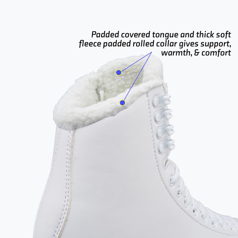 Patine artistice pentru femei Jackson Classic 380 Ultima Mark I Blade white 12
