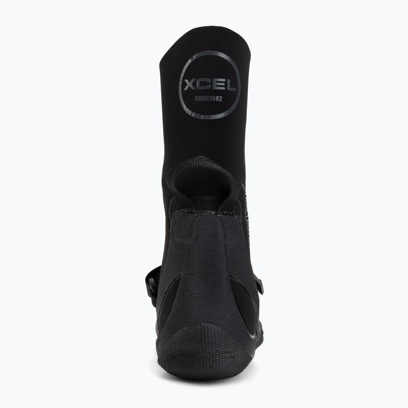 Încălțăminte din neopren Xcel Axis Round Toe 3 mm black 6