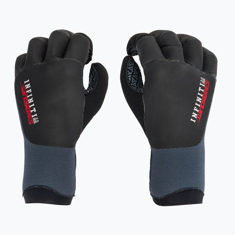 Mănuși din neopren Xcel Xcel Kite 5 Finger 3mm black 2