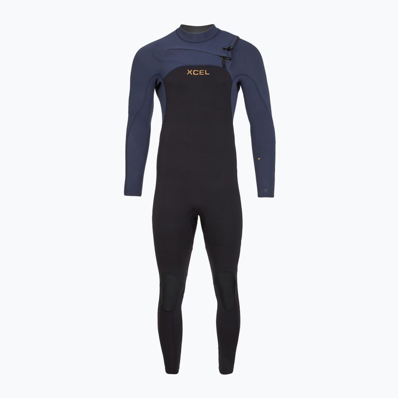 Costum de înot pentru bărbați Xcel Comp+ 5/4 mm Full black/blue nights 2