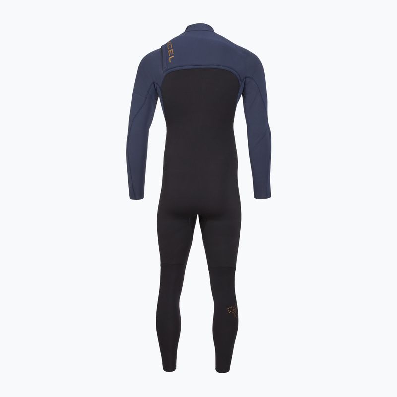 Costum de înot pentru bărbați Xcel Comp+ 5/4 mm Full black/blue nights 3