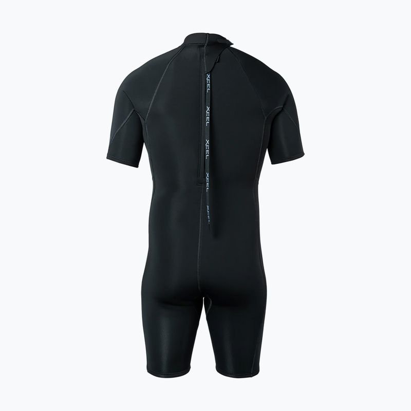 Costum de înot pentru bărbați Xcel Axis Back Zip Spring 2 mm SS black 2