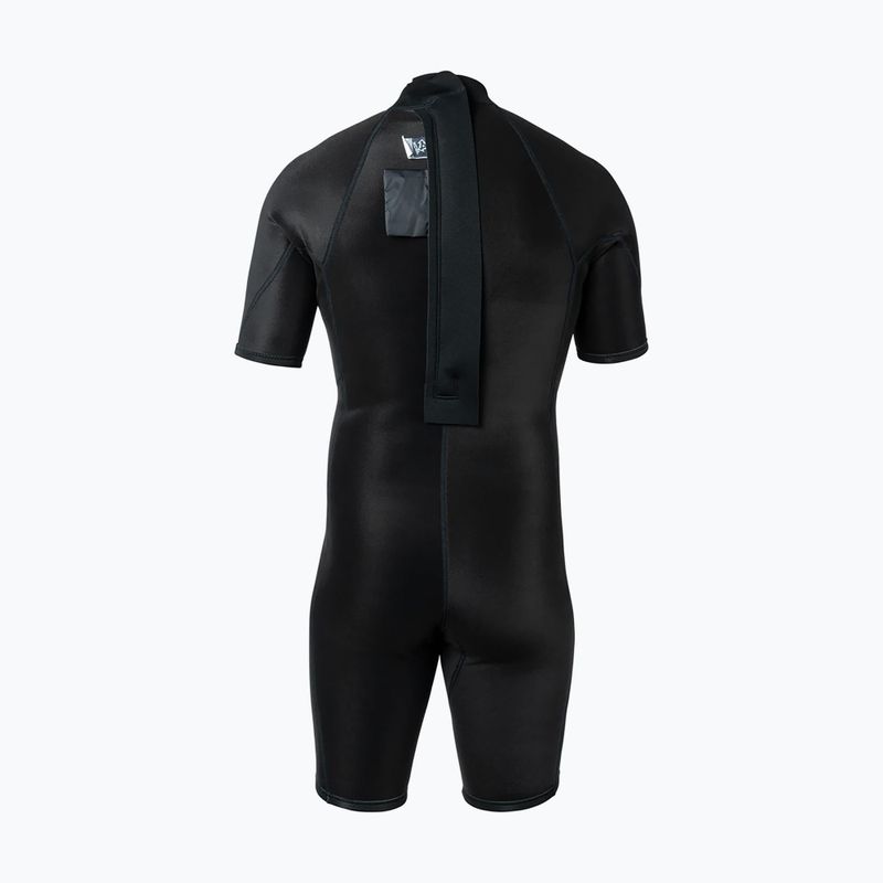 Costum de înot pentru bărbați Xcel Axis Back Zip Spring 2 mm SS black 4