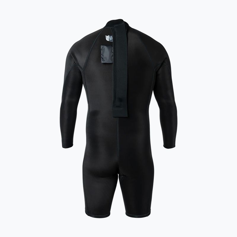 Costum de înot pentru bărbați Xcel Axis Back Zip Spring 2 mm LS black 4