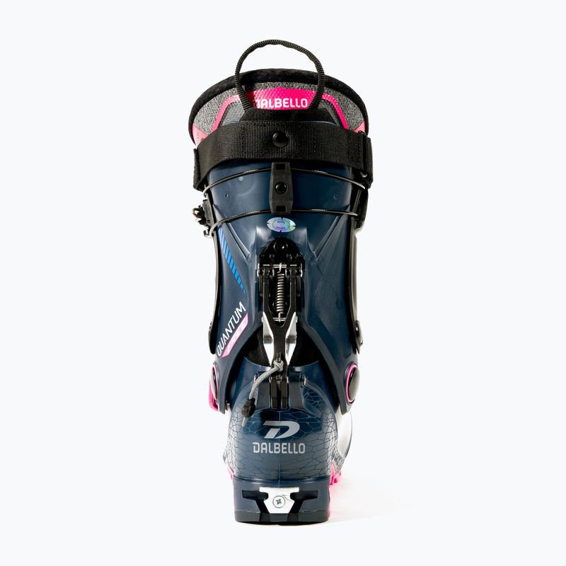 Ghete de schi pentru femei Dalbello Quantum Free W albastru închis/ roz fluo 3