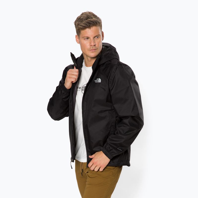 Jachetă de ploaie pentru bărbați The North Face Quest negru NF00A8AZJK31