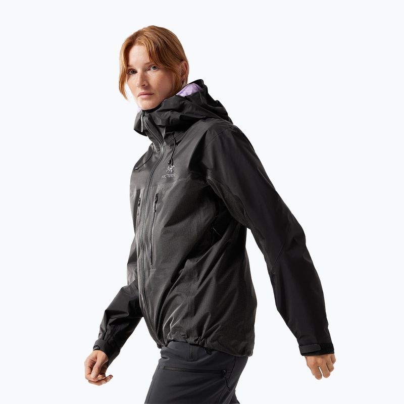 Arc'teryx Alpha jachetă de ploaie pentru femei negru 4