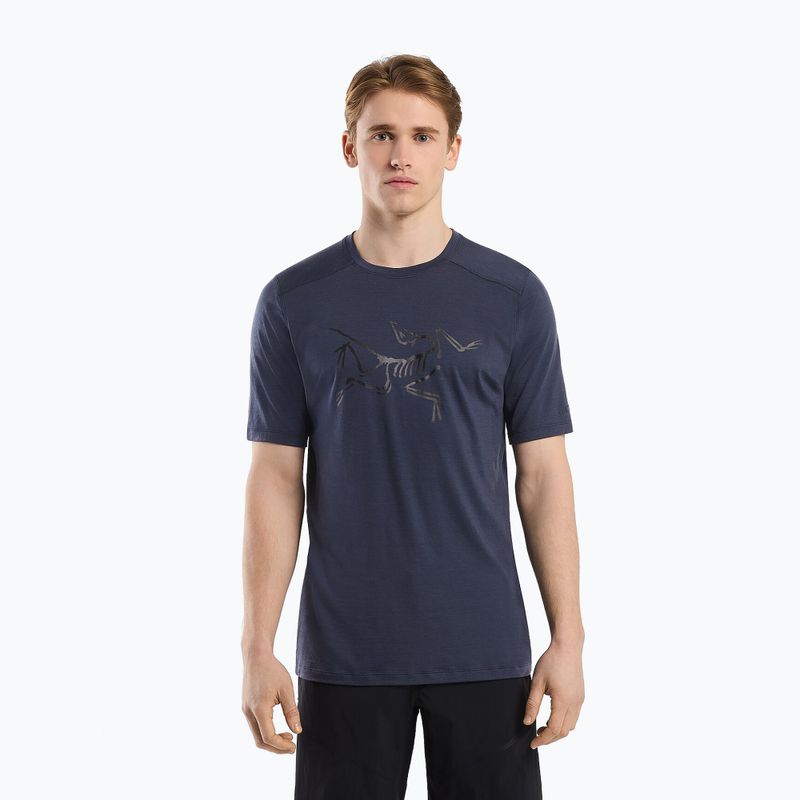 Cămașă de trekking pentru bărbați Arc'teryx Ionia Merino Wool Logo negru X000006796005