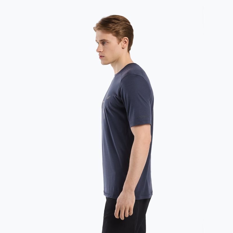 Cămașă de trekking pentru bărbați Arc'teryx Ionia Merino Wool Logo negru X000006796005 2