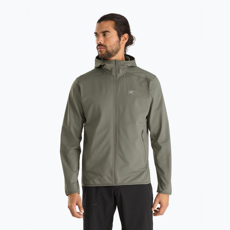 Tricou de trekking pentru bărbați Arc'teryx Kyanite LT Hoody verde X000006461006