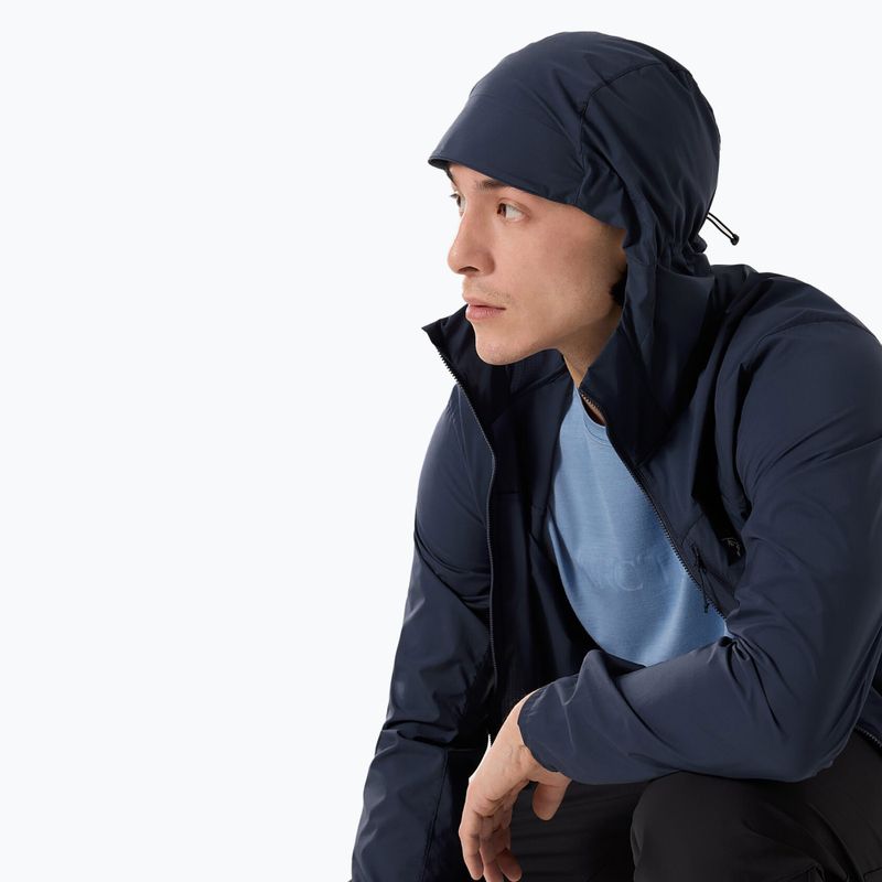 Geacă de vânt pentru bărbați Arc'teryx Squamish Hoody black sapphire 3