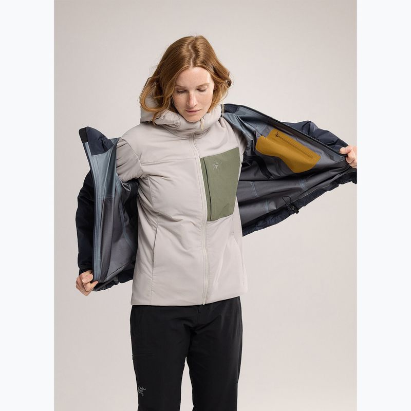 Jachetă de ploaie pentru femei Arcteryx Alpha black sappire pentru femei 6