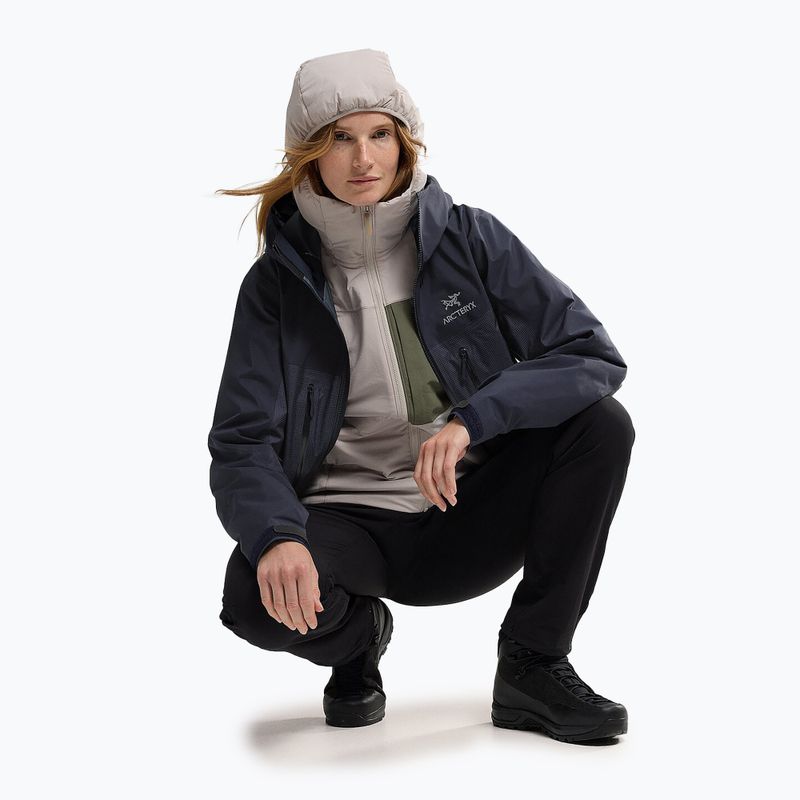 Jachetă de ploaie pentru femei Arcteryx Alpha black sappire pentru femei 7