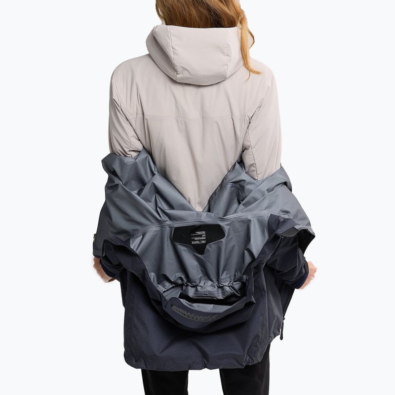 Jachetă de ploaie pentru femei Arcteryx Alpha black sappire pentru femei 8