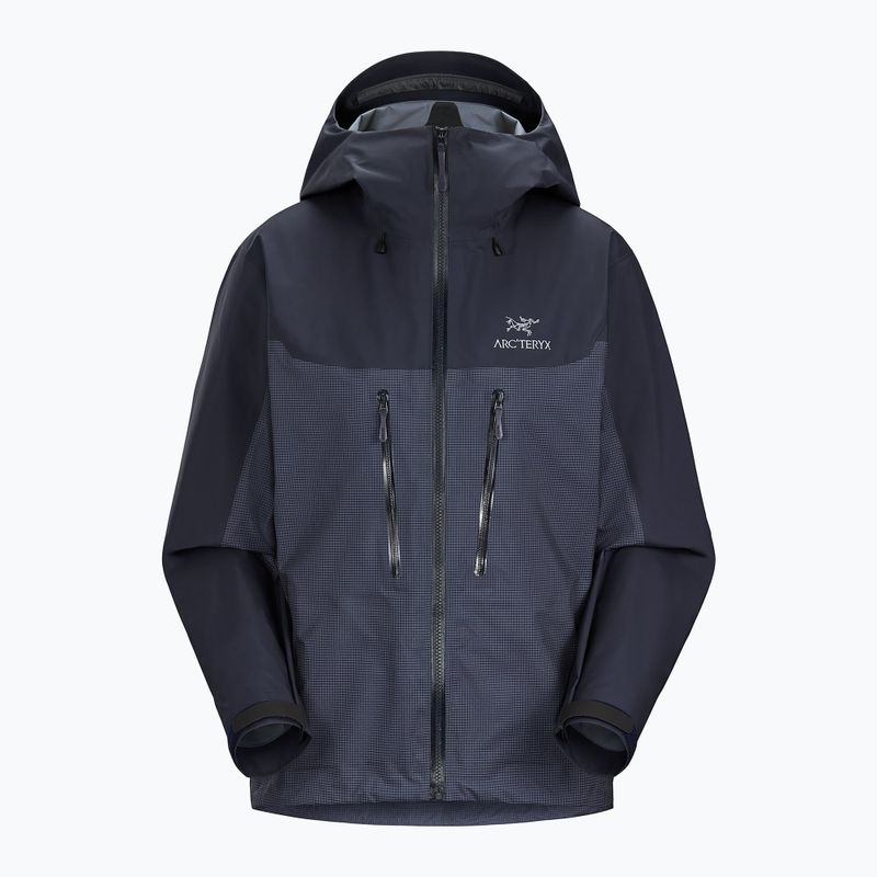 Jachetă de ploaie pentru femei Arcteryx Alpha black sappire pentru femei 9