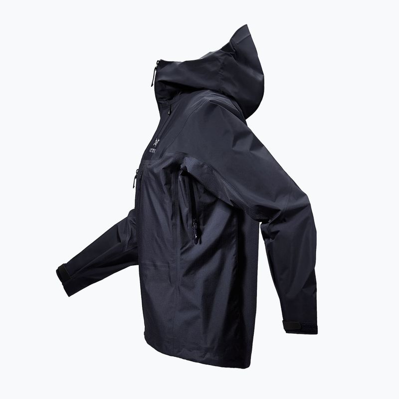 Jachetă de ploaie pentru femei Arcteryx Alpha black sappire pentru femei 14
