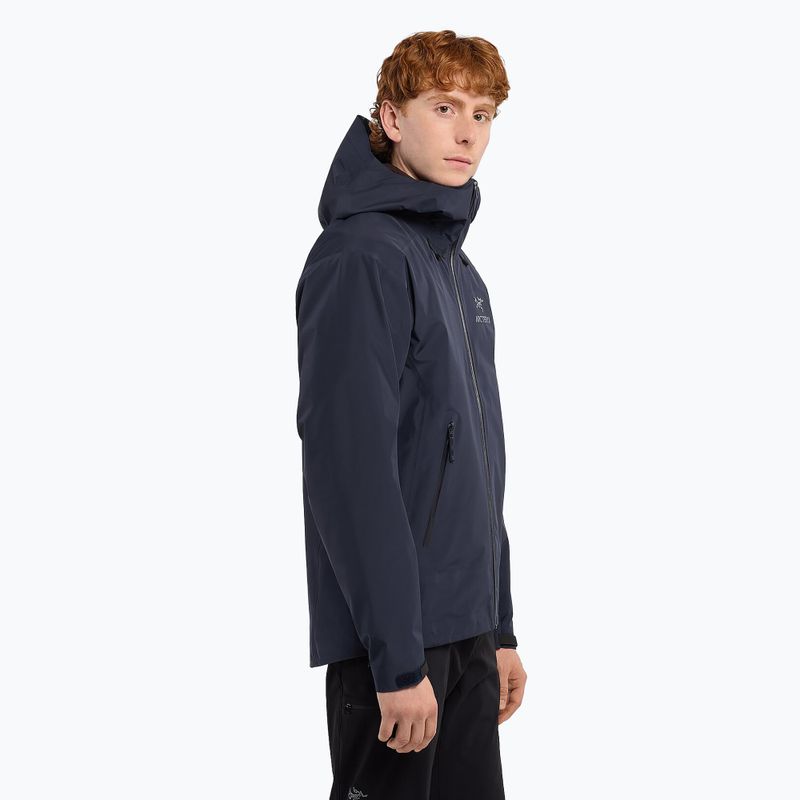 Geacă de ploaie pentru bărbați Arcteryx Beta LT black sapphire 2