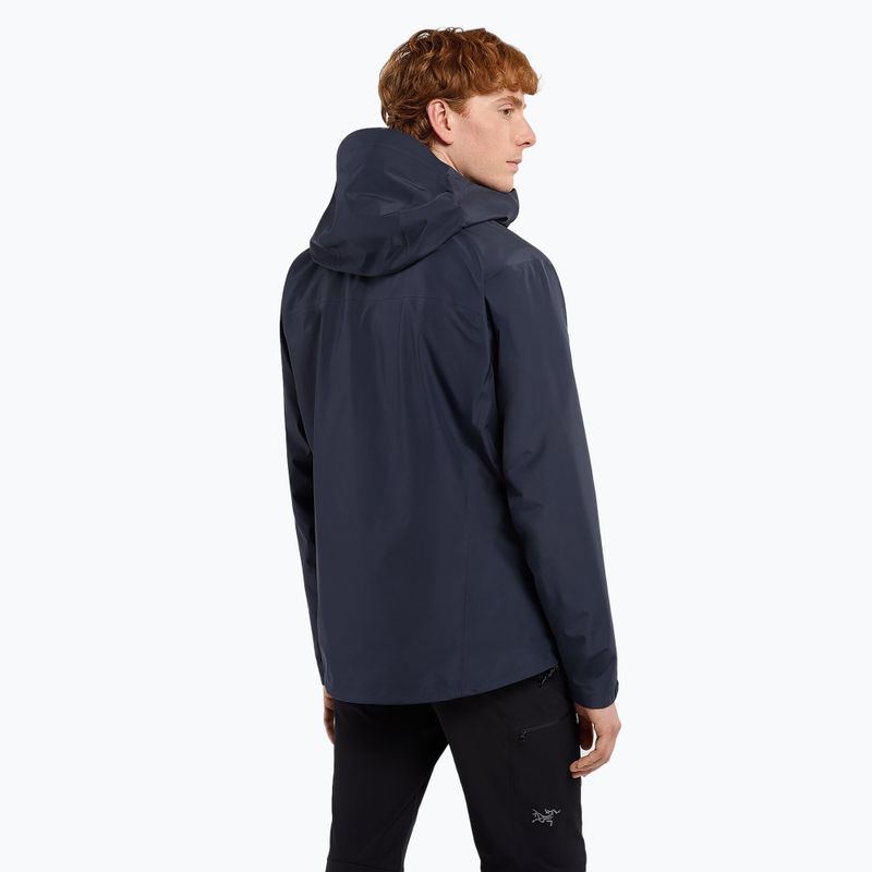 Geacă de ploaie pentru bărbați Arcteryx Beta LT black sapphire 3