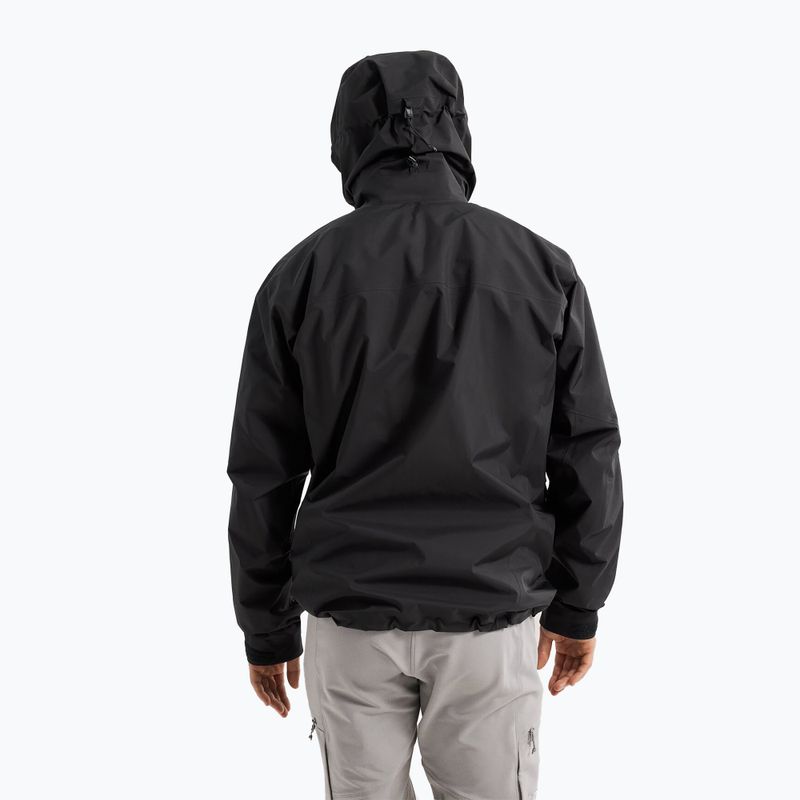 Jachetă de ploaie Arcteryx Beta AR pentru bărbați, negru 3