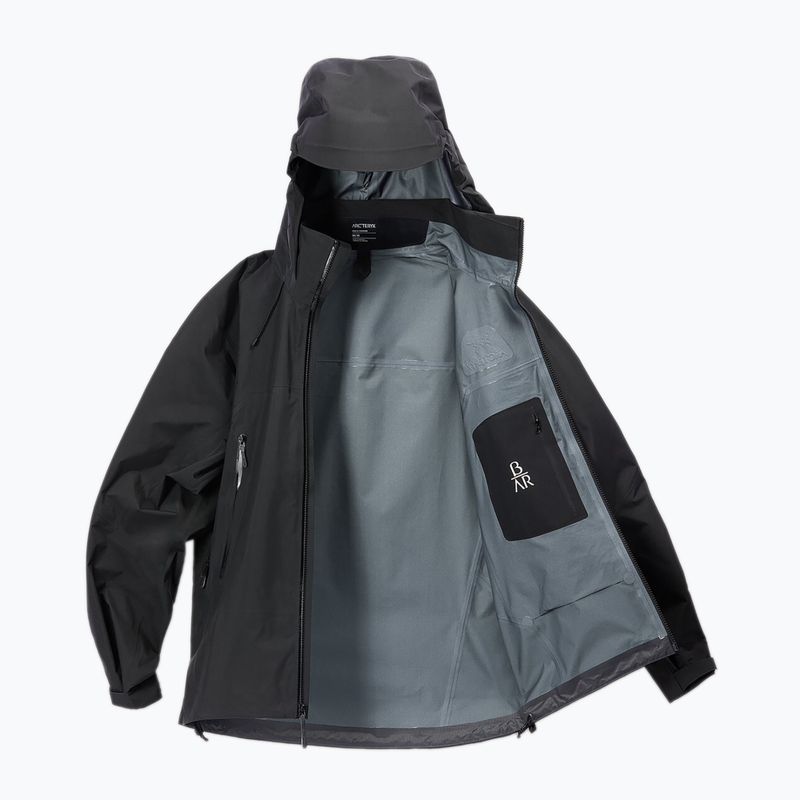 Jachetă de ploaie Arcteryx Beta AR pentru bărbați, negru 11